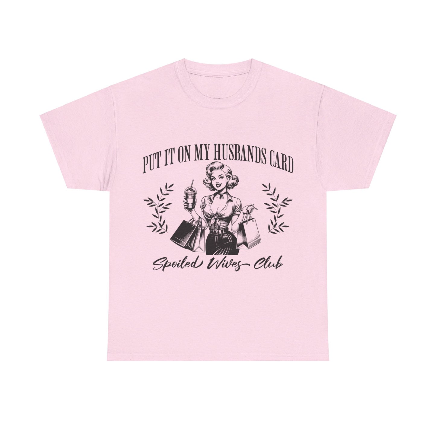 SPOILED WIVES CLUB T-SHIRT BLACK