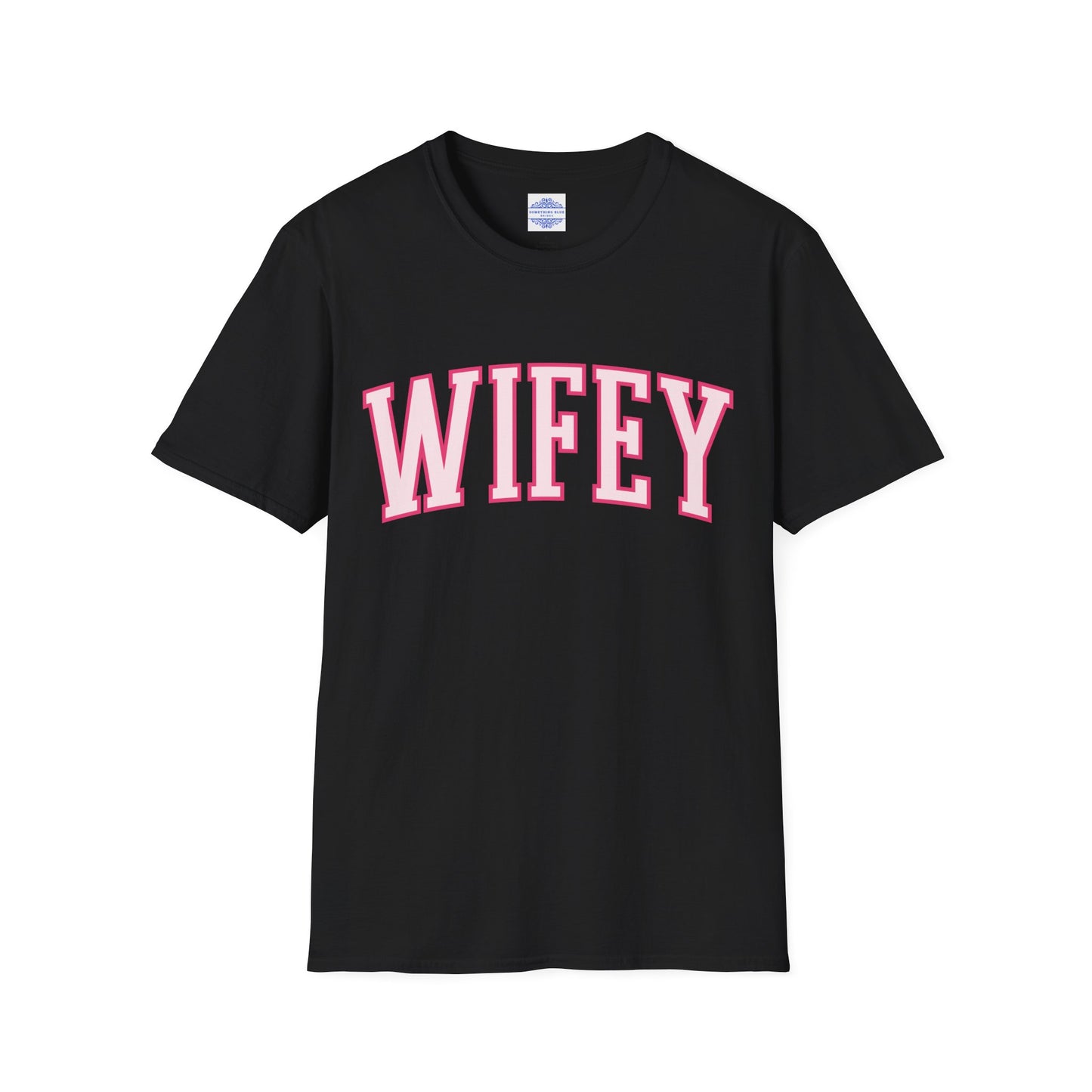 WIFEY VARSITY T-SHIRT PINK