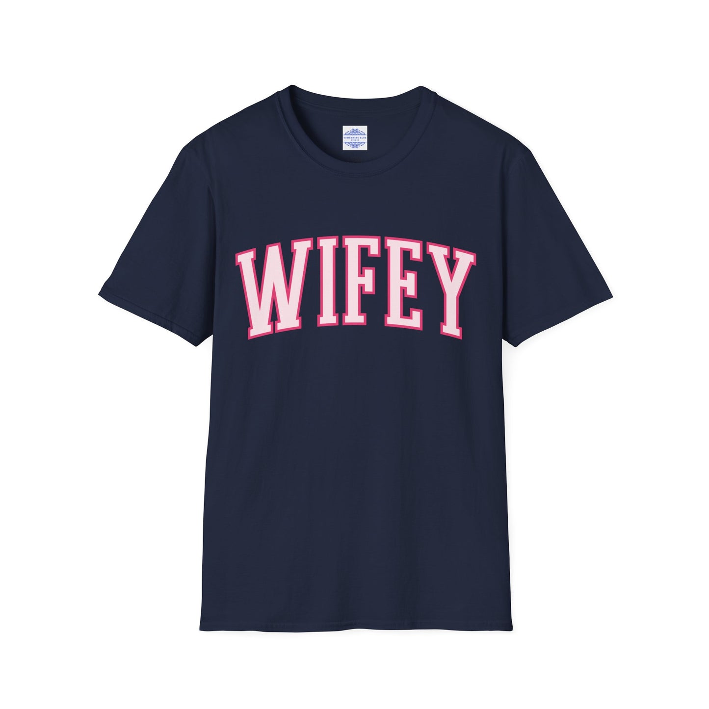 WIFEY VARSITY T-SHIRT PINK