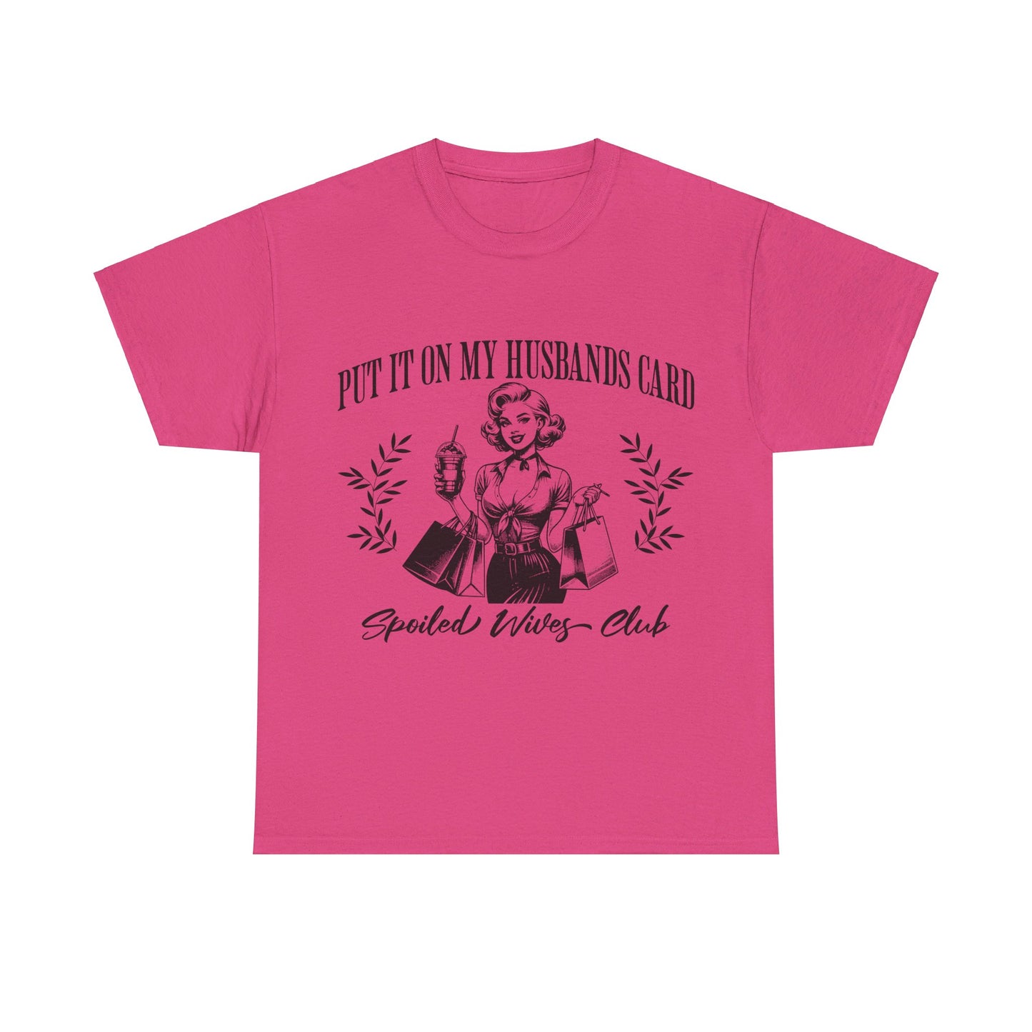 SPOILED WIVES CLUB T-SHIRT BLACK
