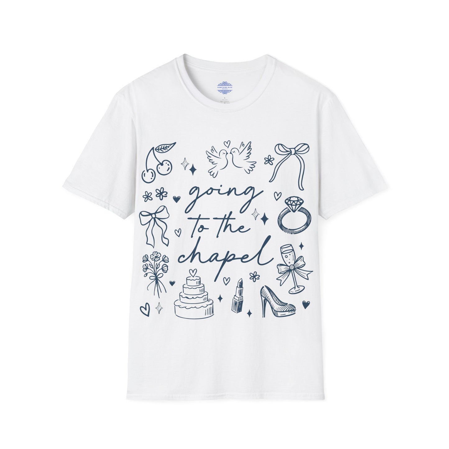 GOING TO THE CHAPEL T-SHIRT BLUE