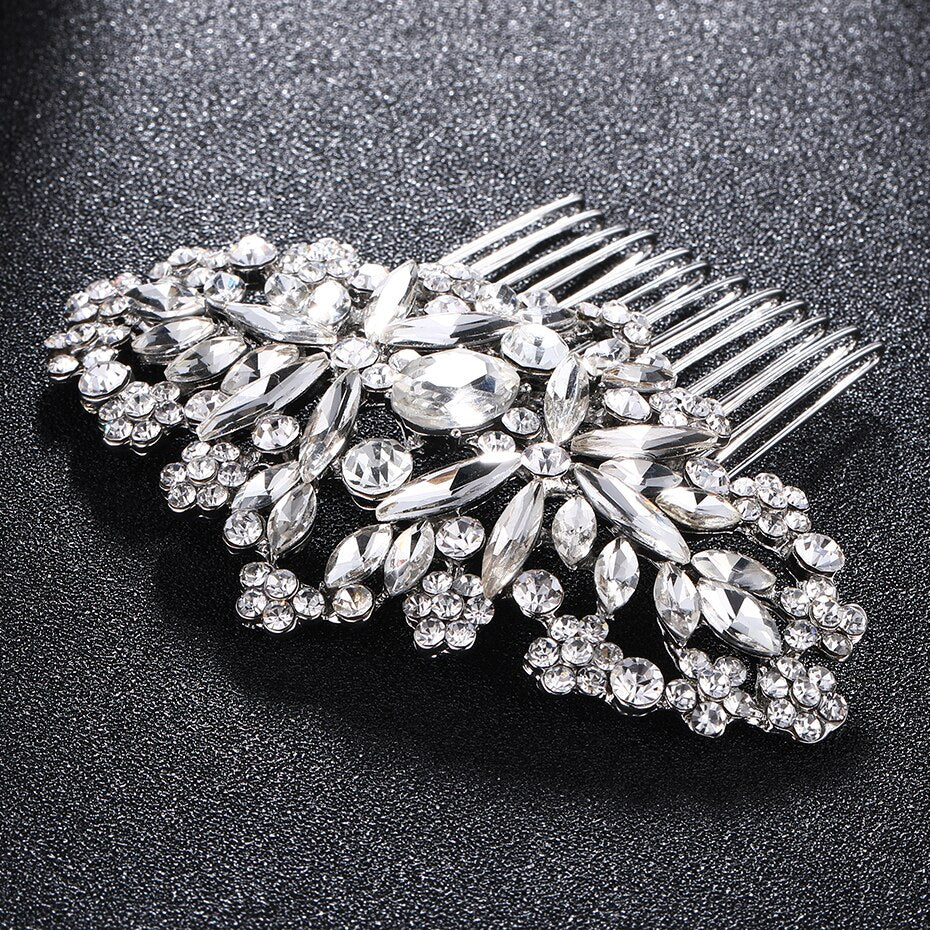 JASMINE CRYSTAL HAIR COMB