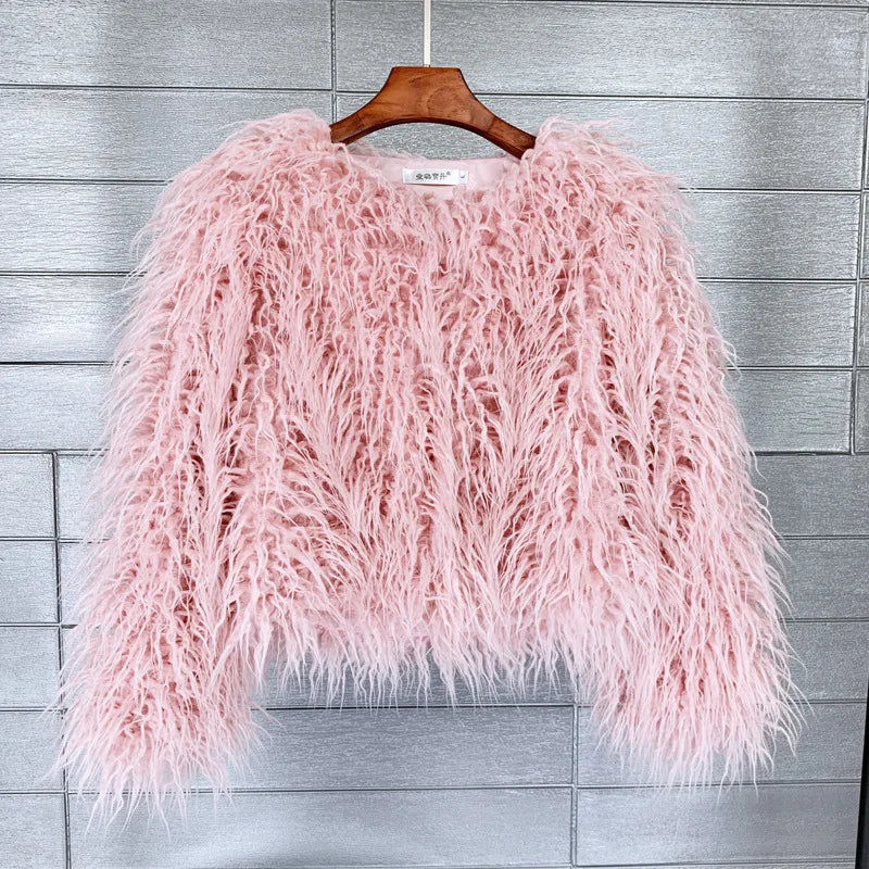 GIGI SHAGGY OVERSIZED JACKET IN 8 COLOURS