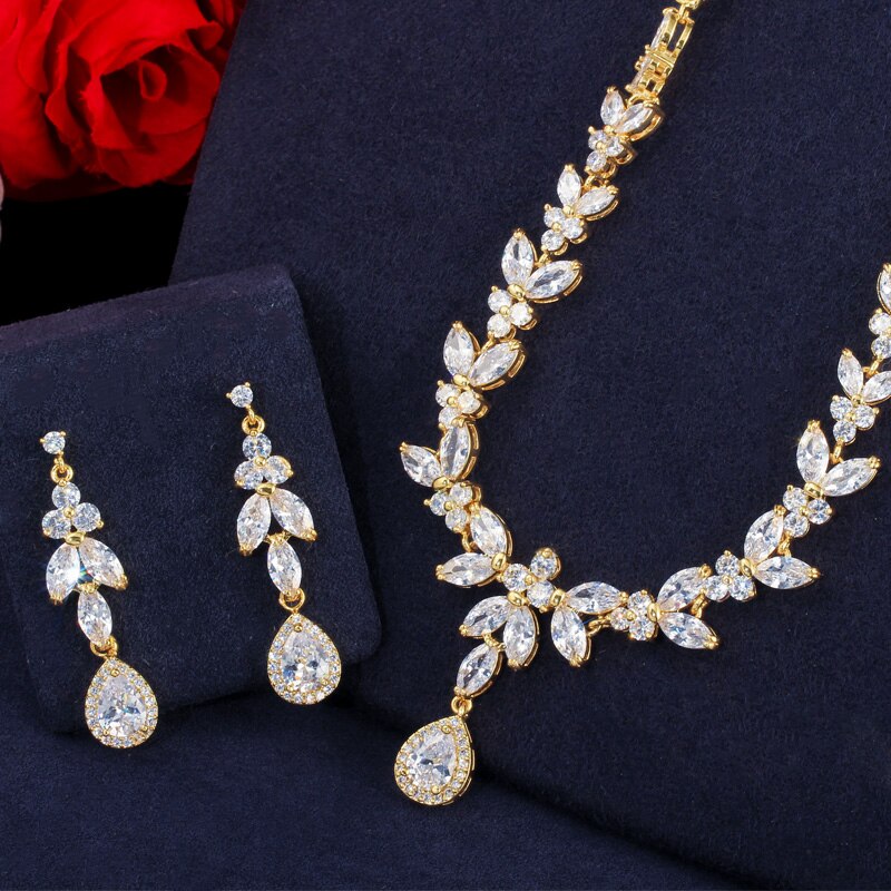 SERAPHINA GOLD 3- PIECE DELUXE CRYSTAL SET