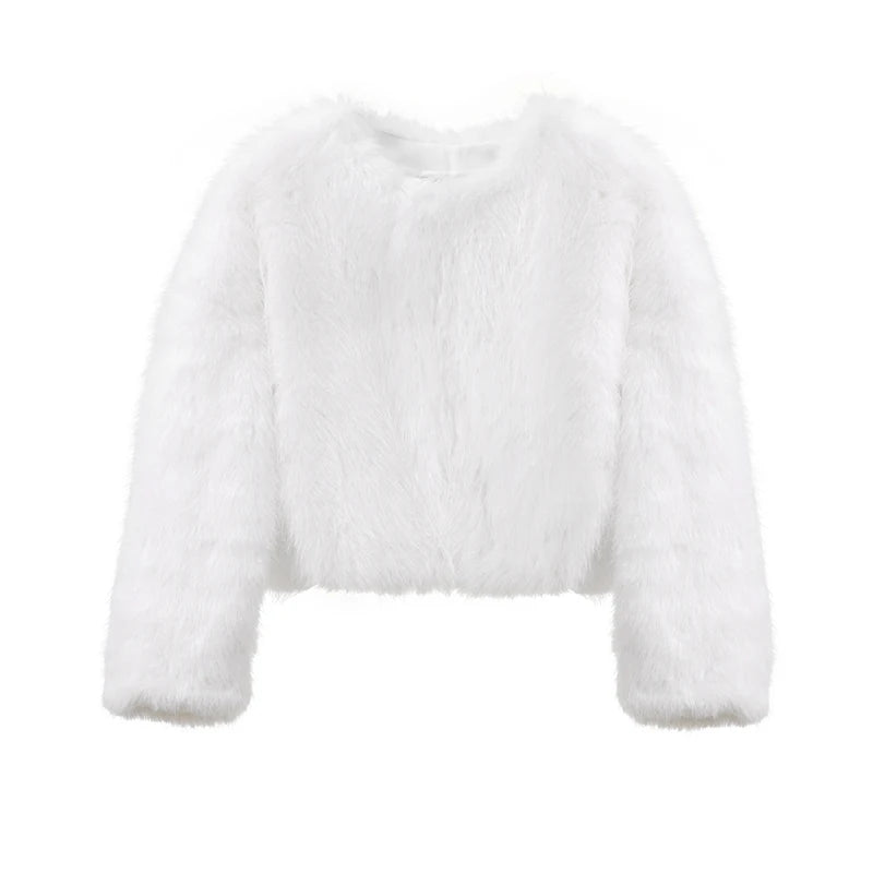 COCO CROPPED FAUX FUR JACKET IN 5 GORGEOUS COLOURS