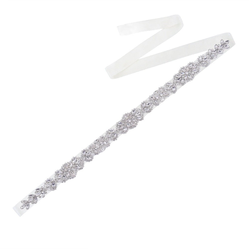 MARGOT LUXURY HANDCRAFTED BEADED CRYSTAL BELT