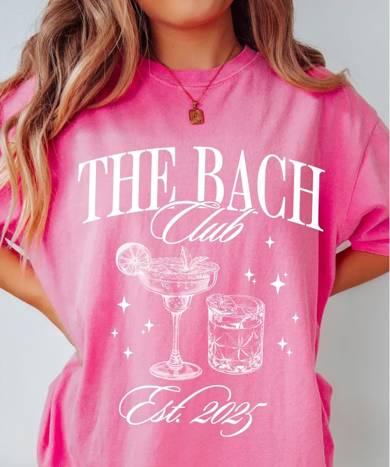 THE BACH CLUB 2025 BRIDESMAIDS TSHIRT