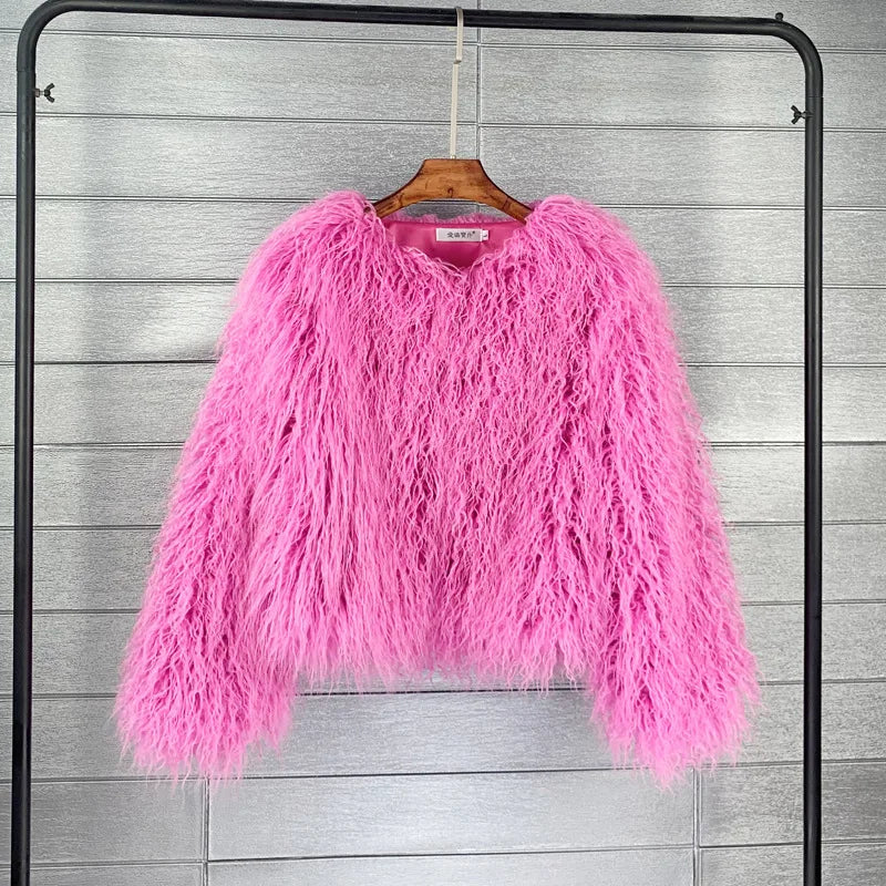 GIGI SHAGGY OVERSIZED JACKET IN 8 COLOURS