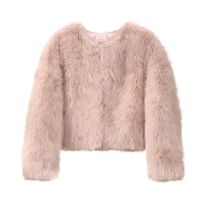 COCO CROPPED FAUX FUR JACKET IN 5 GORGEOUS COLOURS