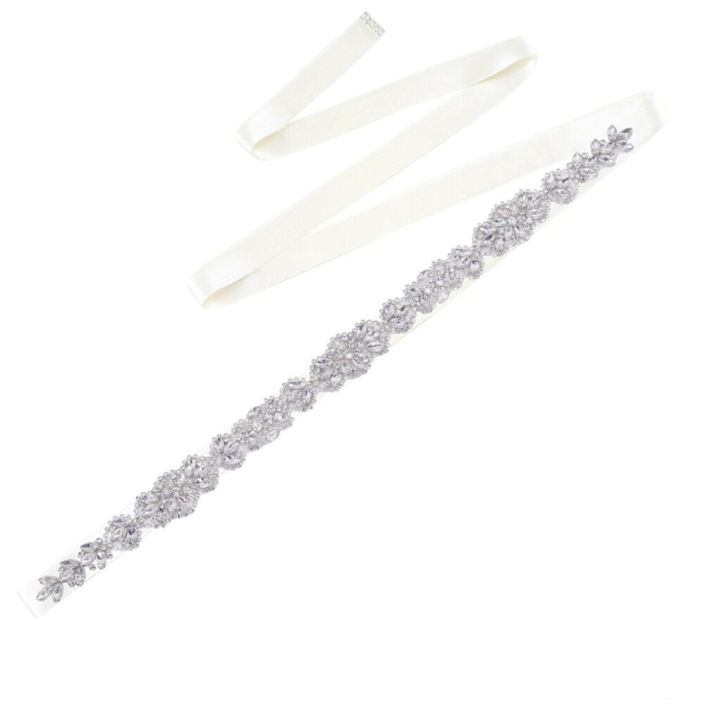 MARGOT LUXURY HANDCRAFTED BEADED CRYSTAL BELT