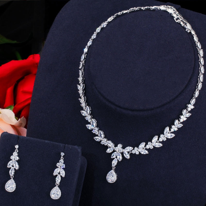 SERAPHINA SILVER 3-PIECE DELUXE CRYSTAL SET