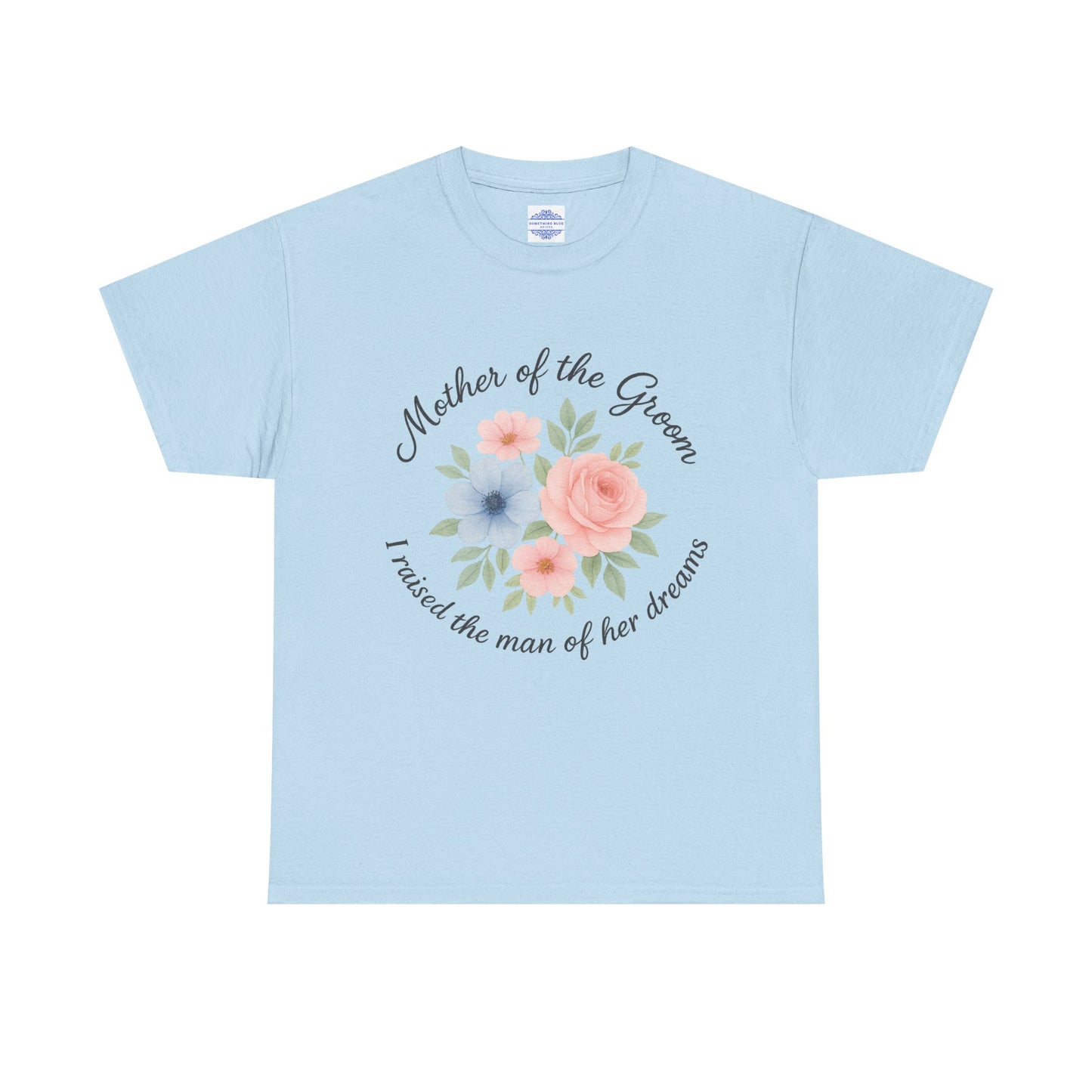 MOTHER OF THE GROOM FLORAL T-SHIRT