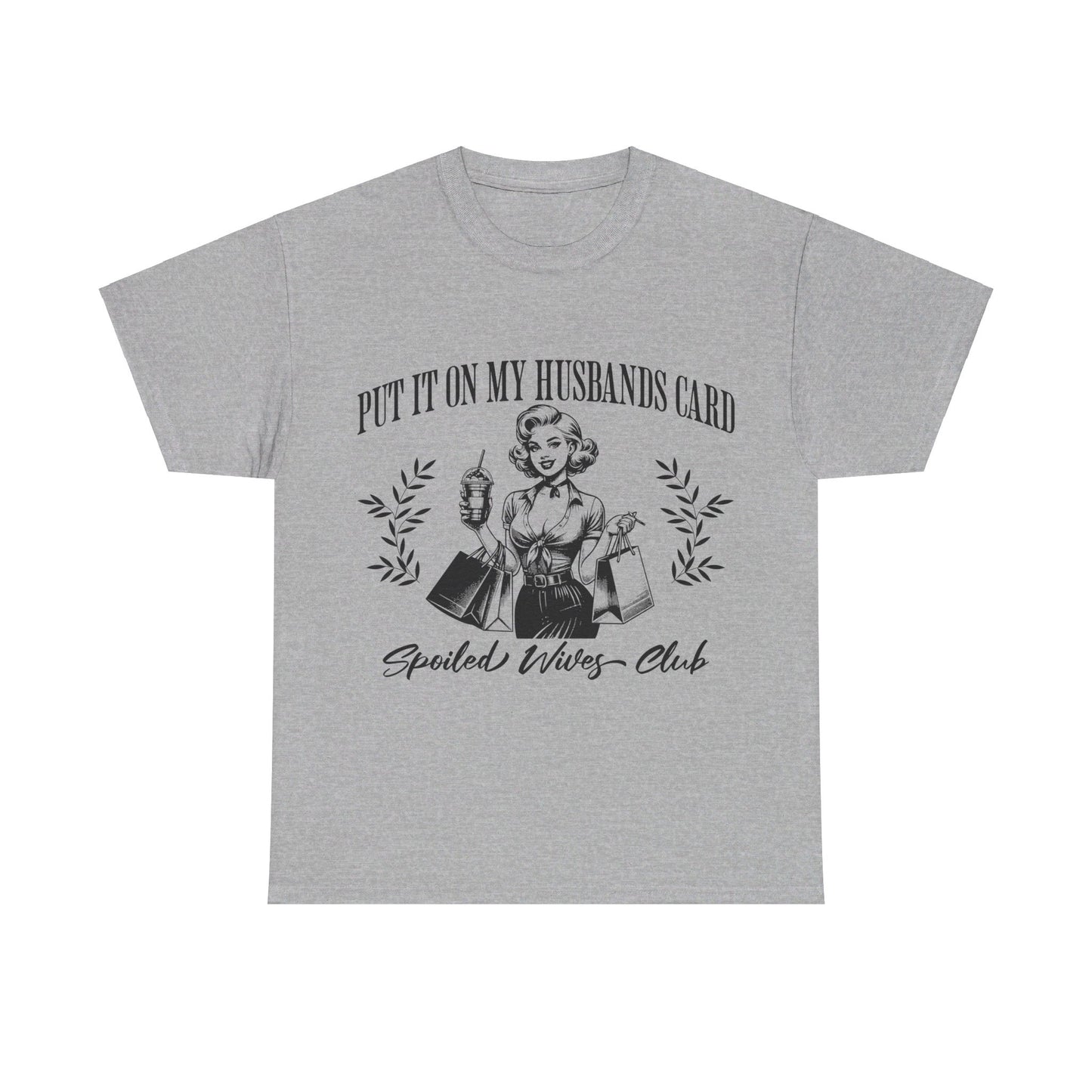 SPOILED WIVES CLUB T-SHIRT BLACK