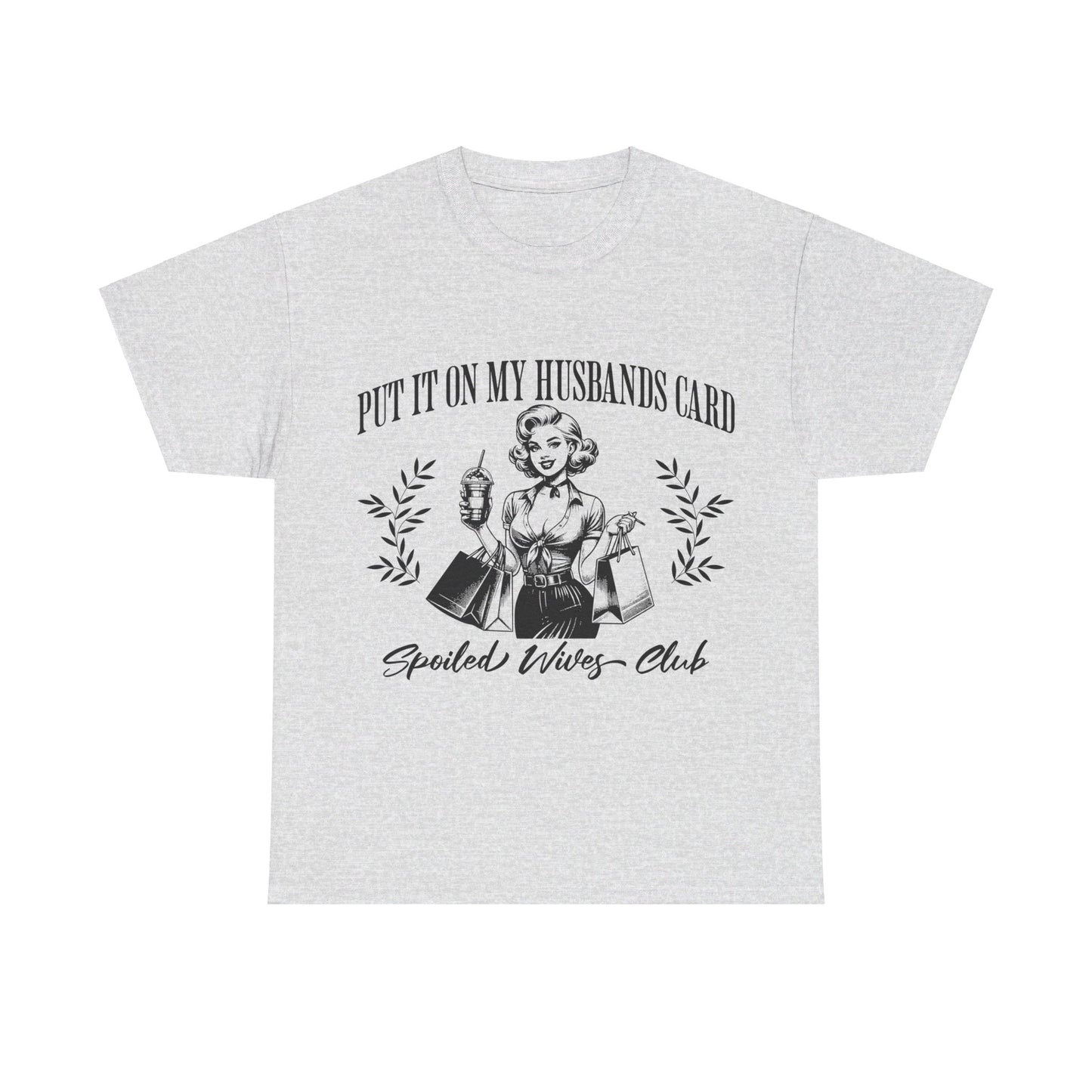 SPOILED WIVES CLUB T-SHIRT BLACK