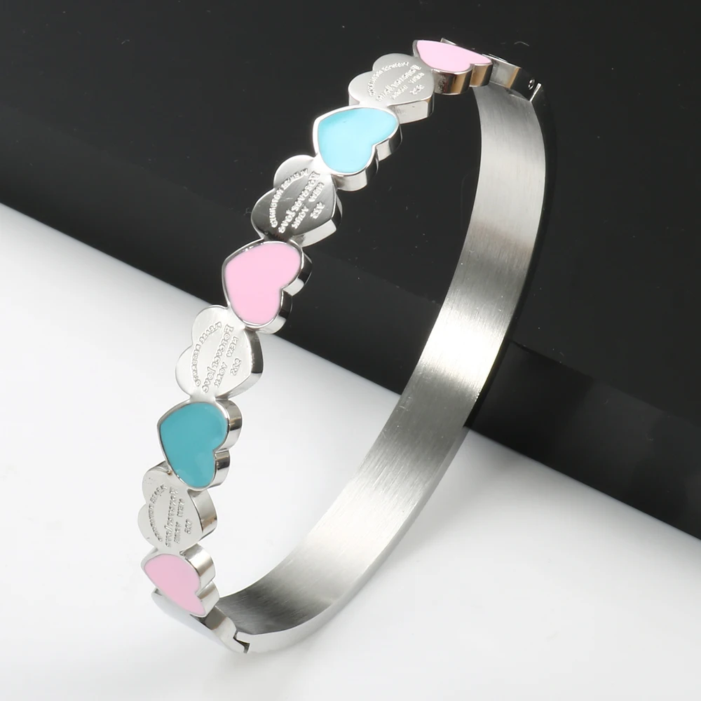 Tiffany heart bangle bracelet clearance