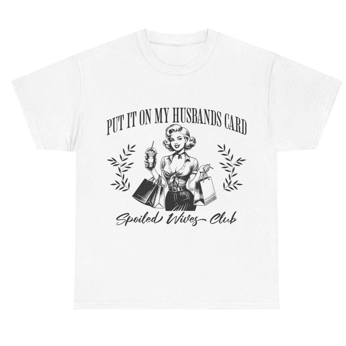 SPOILED WIVES CLUB T-SHIRT BLACK