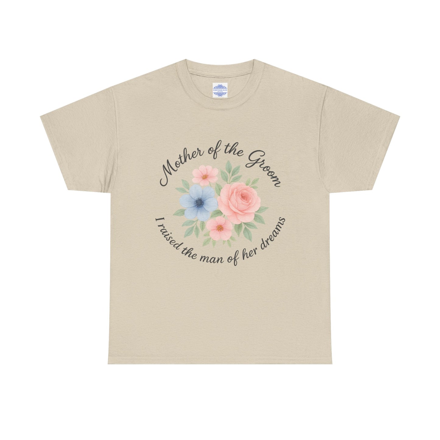 MOTHER OF THE GROOM FLORAL T-SHIRT