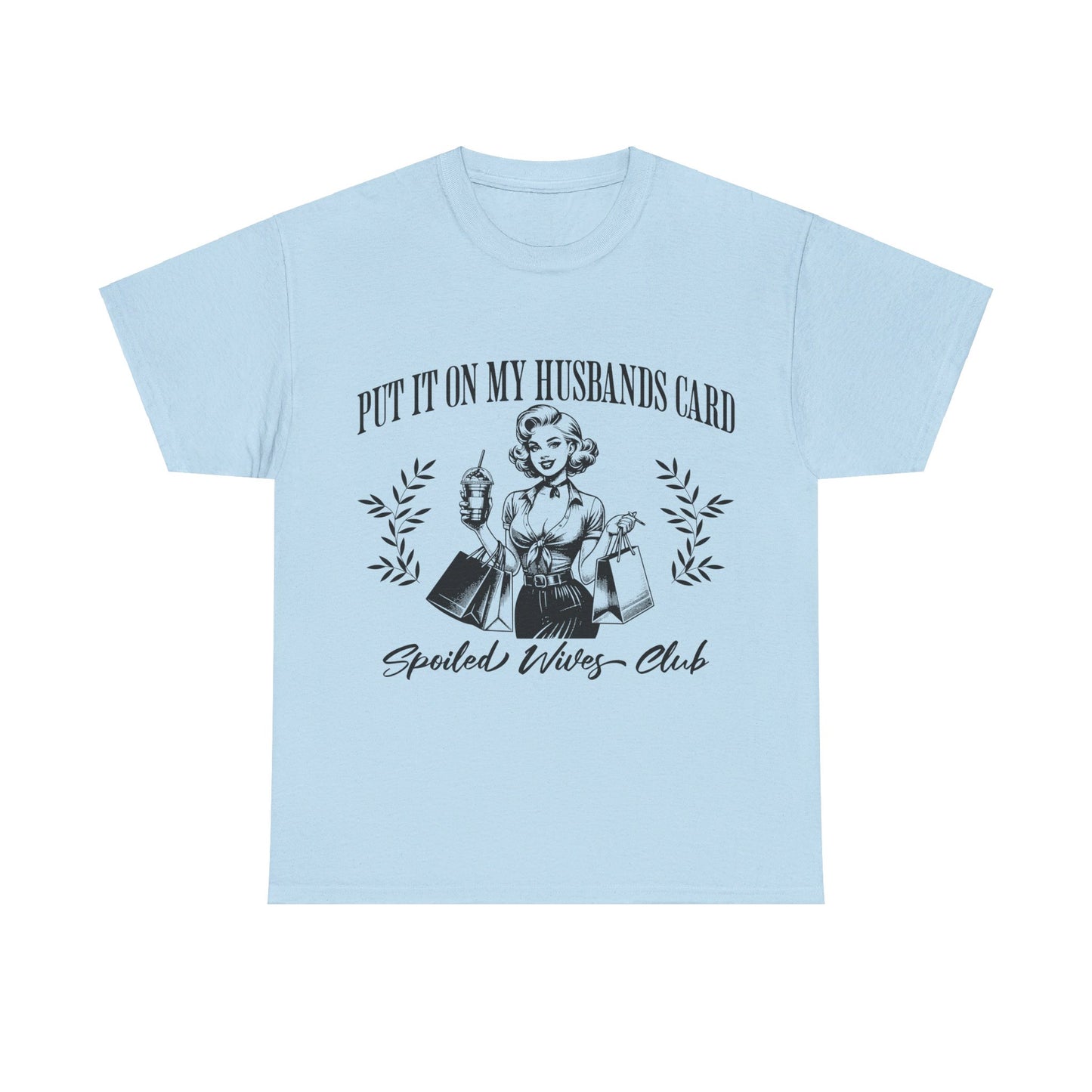 SPOILED WIVES CLUB T-SHIRT BLACK