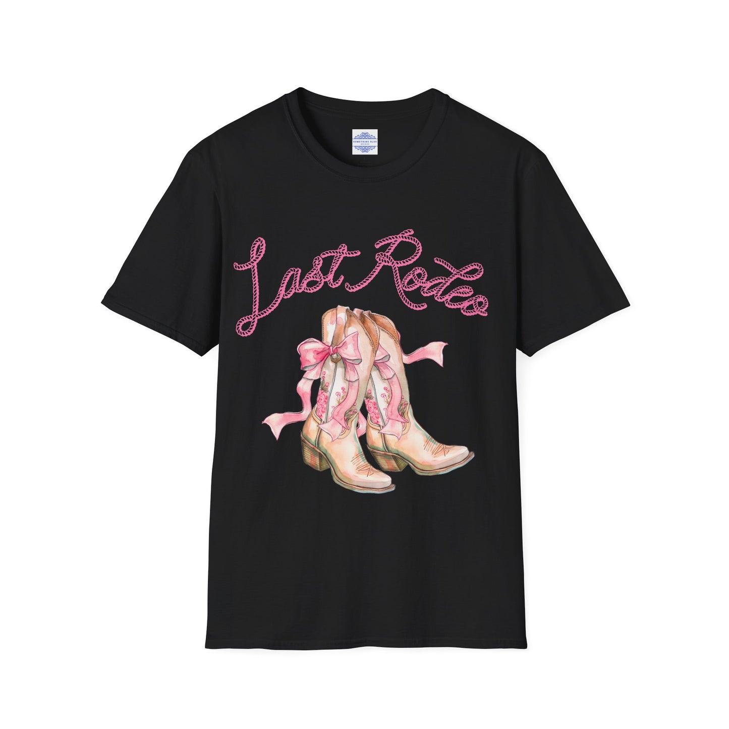 BRIDE LAST RODEO IN PINK T-SHIRT
