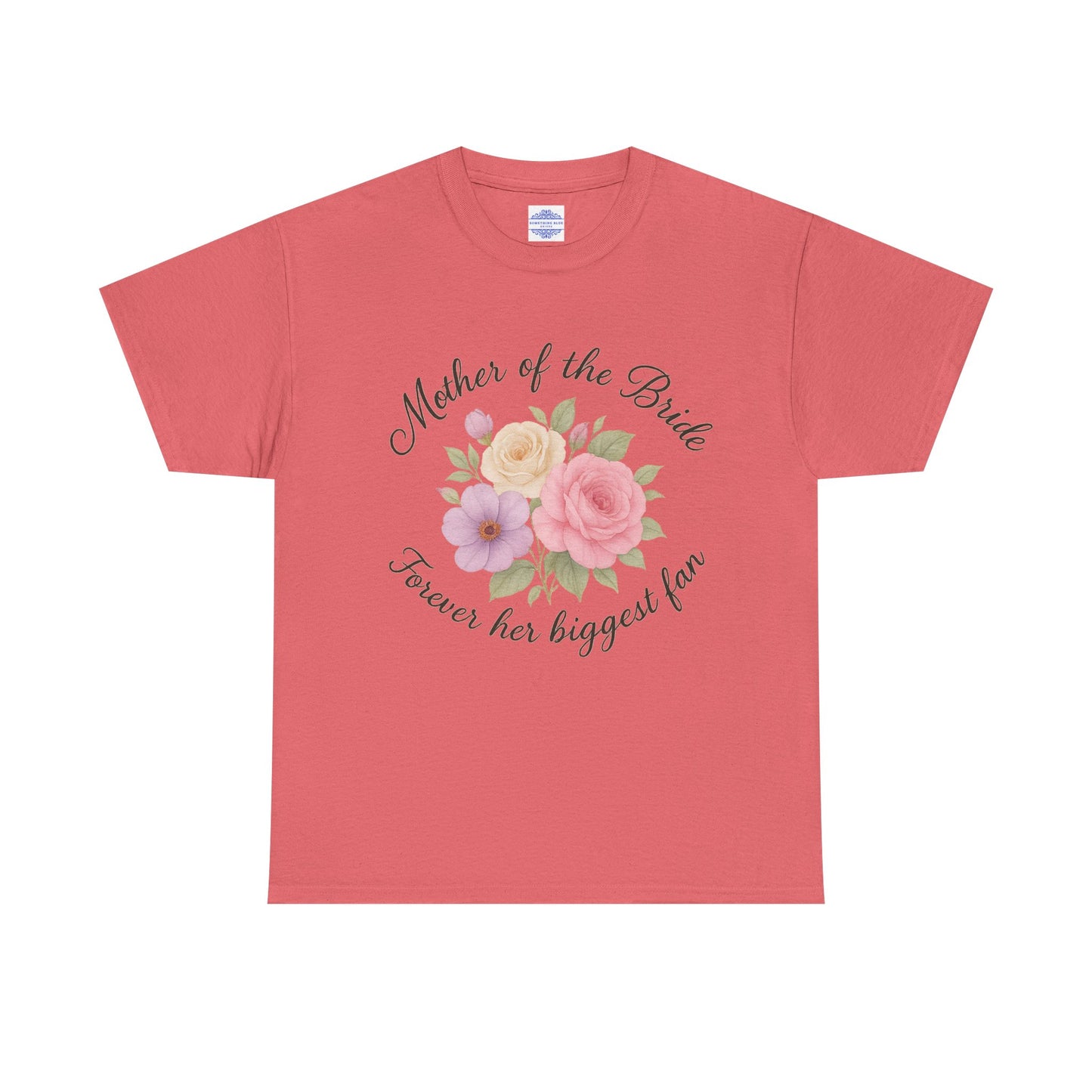 MOTHER OF THE BRIDE FLORAL T-SHIRT