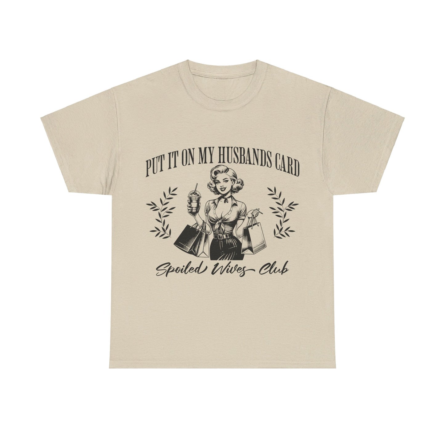 SPOILED WIVES CLUB T-SHIRT BLACK