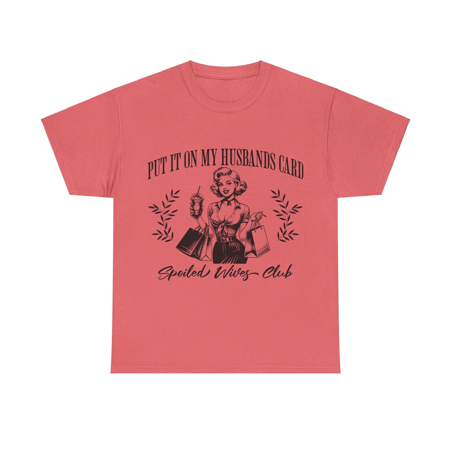 SPOILED WIVES CLUB T-SHIRT BLACK