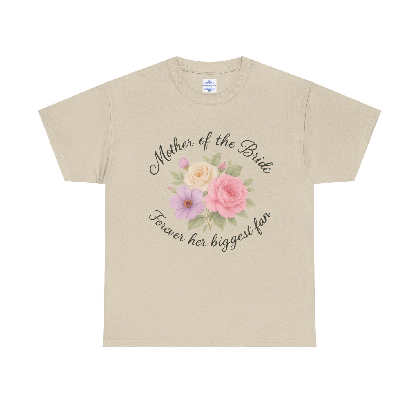 MOTHER OF THE BRIDE FLORAL T-SHIRT