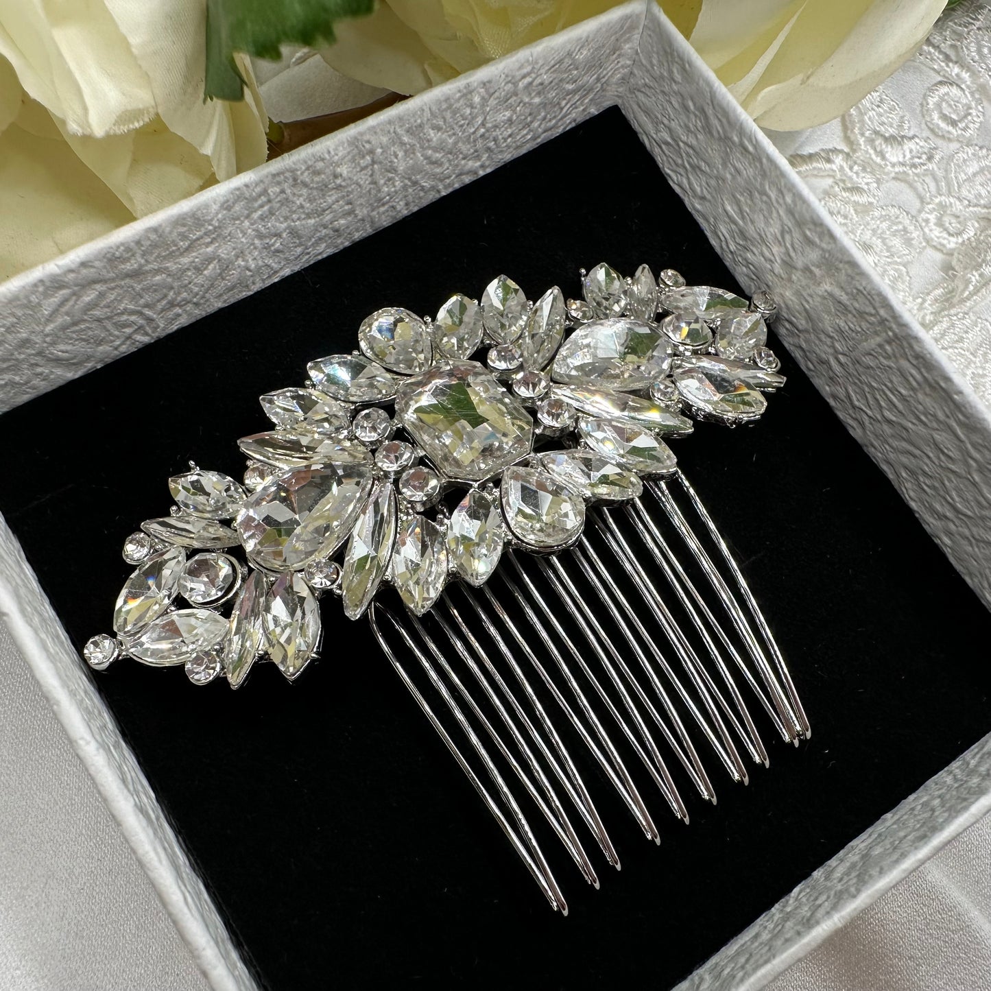 CILLA CRYSTAL HAIR COMB