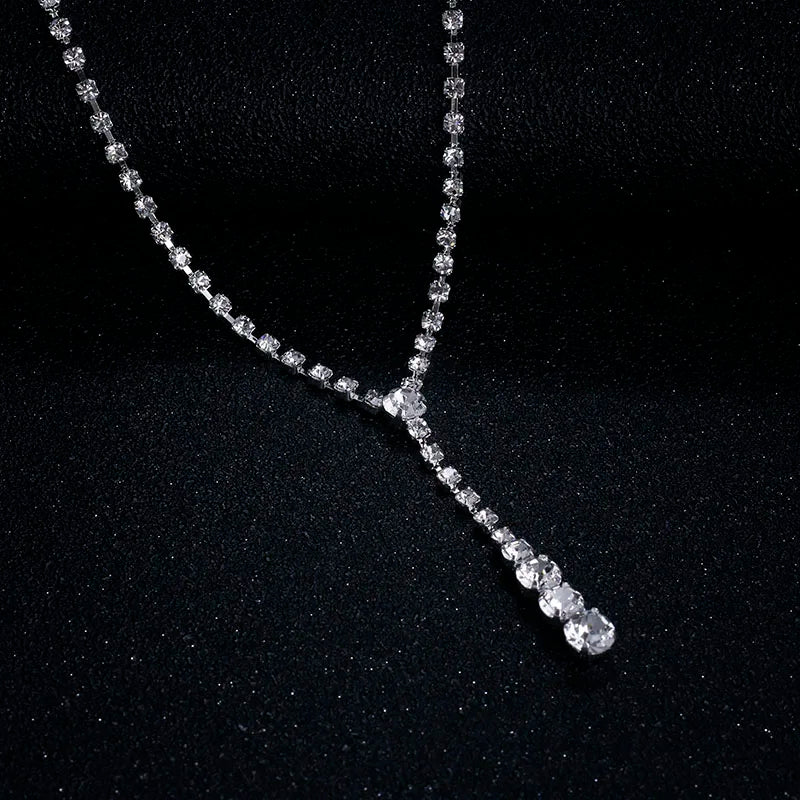 TIFFANY SILVER 3-PIECE DELUXE CRYSTAL SET