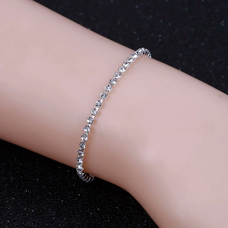 TIFFANY SILVER 3-PIECE DELUXE CRYSTAL SET