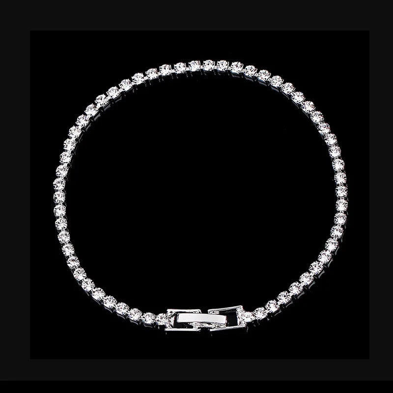 TIFFANY SILVER 3-PIECE DELUXE CRYSTAL SET