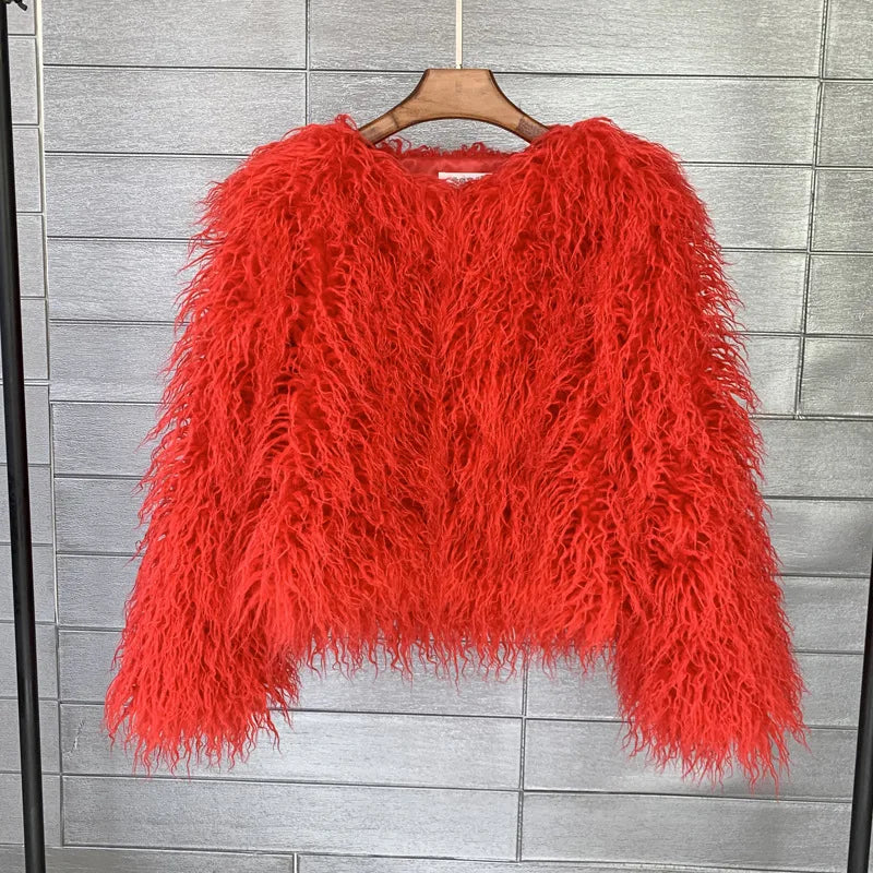 GIGI SHAGGY OVERSIZED JACKET IN 8 COLOURS