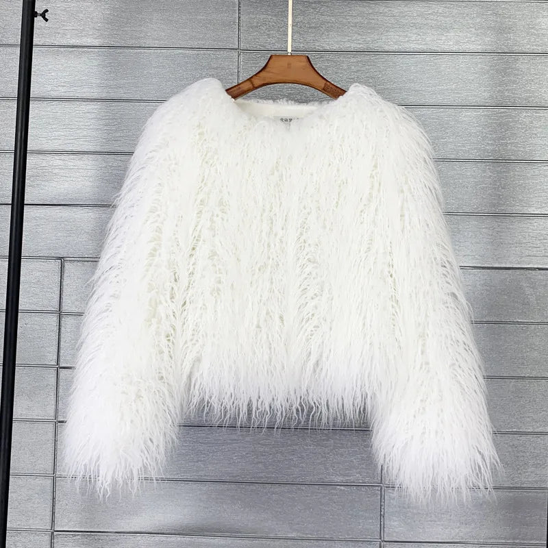 GIGI SHAGGY OVERSIZED JACKET IN 8 COLOURS