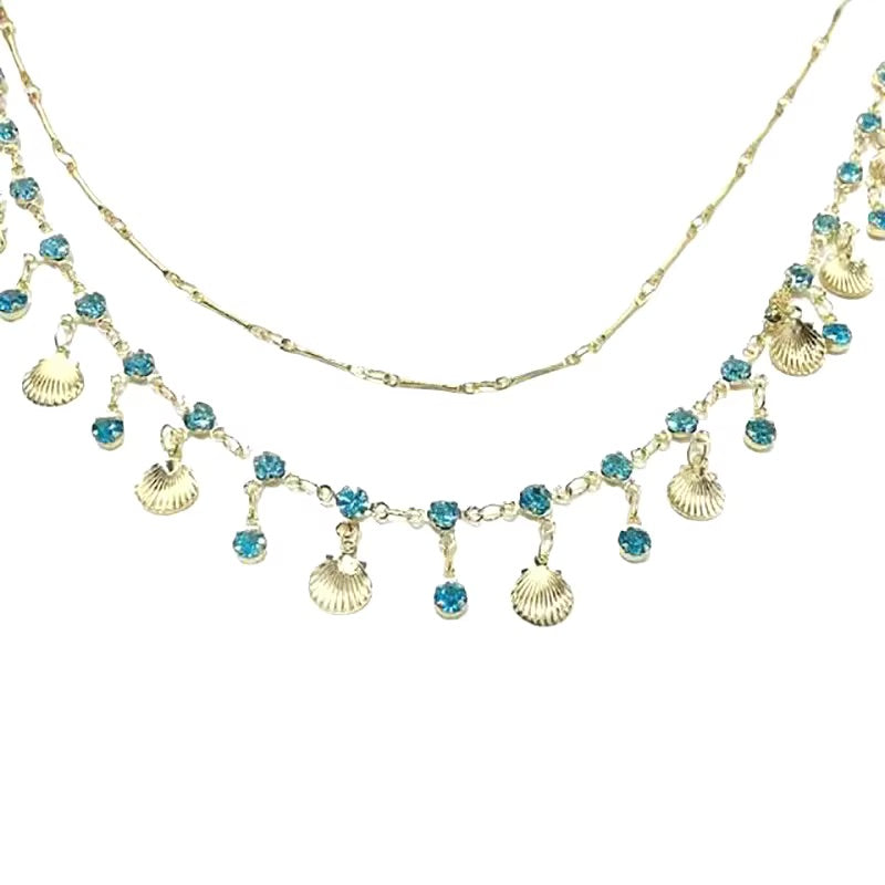 SOMETHING BLUE MOLLY CHARM BRACELET