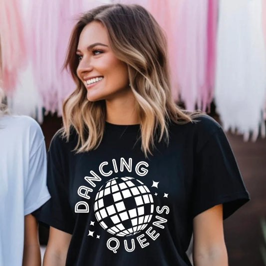 DANCING QUEENS BRIDESMAID HEN'S T-SHIRT
