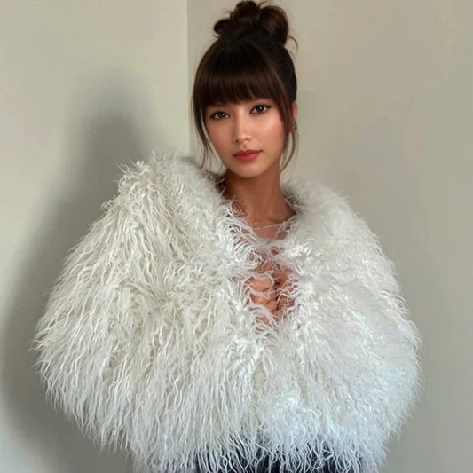 GIGI SHAGGY OVERSIZED JACKET IN 8 COLOURS