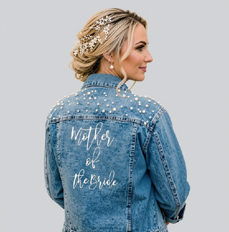 PEARL MAID OF HONOUR & MOTHER OF THE BRIDE/GROOM DENIM JACKET