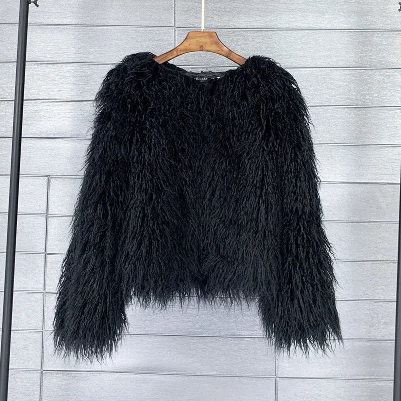 GIGI SHAGGY OVERSIZED JACKET IN 8 COLOURS