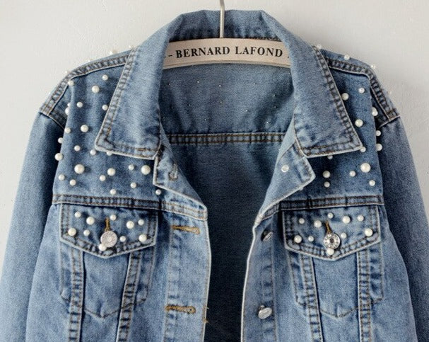 PEARL BRIDESMAID DENIM JACKET